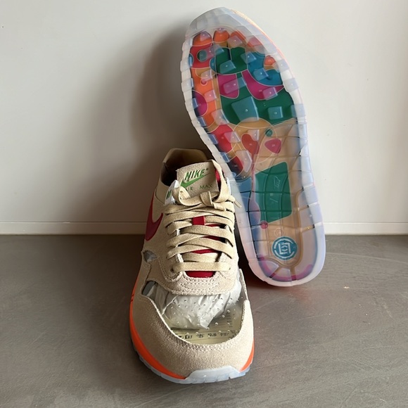 Nike Air Max 1 CLOT Kiss of Death Net Multi Sneakers - Picture 5 of 12